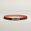 View: , Lady Rider belt buckle & Reversible leather strap 24 mm