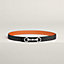 View: , Lady Rider belt buckle & Reversible leather strap 24 mm