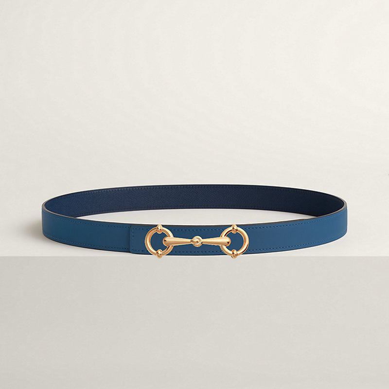 Lady Rider belt buckle & Reversible leather strap 24 mm