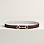 View: , Lady Rider belt buckle & Reversible leather strap 24 mm