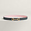 Lady Rider belt buckle & Reversible leather strap 24 mm, view 2 of 3