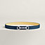 View: , Lady Rider belt buckle & Reversible leather strap 24 mm