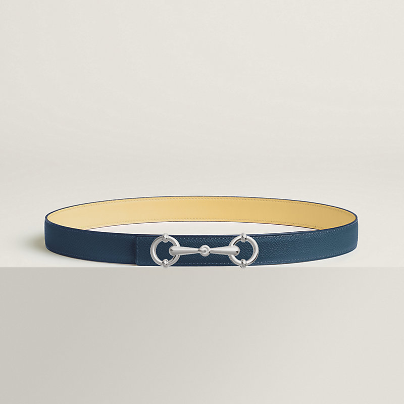 Lady Rider belt buckle & Reversible leather strap 24 mm