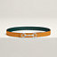 View: , Lady Rider belt buckle & Reversible leather strap 24 mm