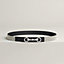 Lady Rider belt buckle & Toile H Plume leather strap 24&nbsp;mm, View: , view 1 of 3
