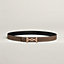 View: , Lagune belt buckle & Reversible leather strap 24 mm