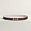 View: , Lagune belt buckle & Reversible leather strap 24 mm
