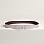 View: , Lagune belt buckle & Reversible leather strap 24 mm
