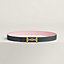 View: , Lagune belt buckle & Reversible leather strap 24 mm