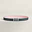 View: , Lagune belt buckle & Reversible leather strap 24 mm