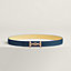 View: , Lagune belt buckle & Reversible leather strap 24 mm