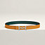 Lagune belt buckle & Reversible leather strap 24 mm, view 1 of 3