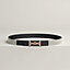 Lagune belt buckle & Toile H Plume leather strap 24&nbsp;mm, View: , view 1 of 2