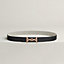 Lagune belt buckle & Toile H Plume leather strap 24&nbsp;mm, View: , view 2 of 2