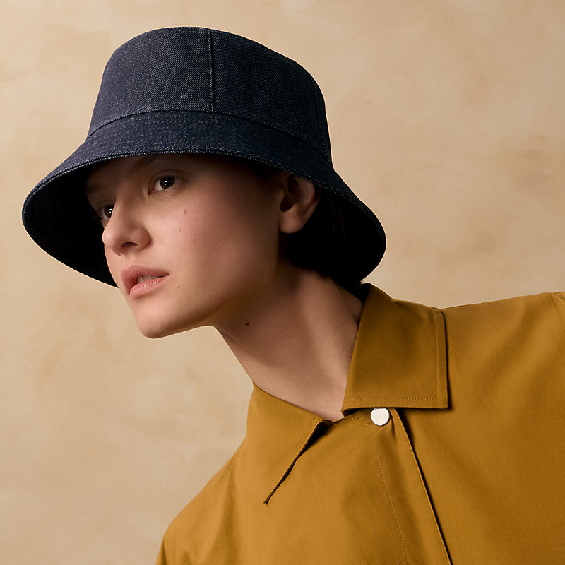 Laure Denim bucket hat