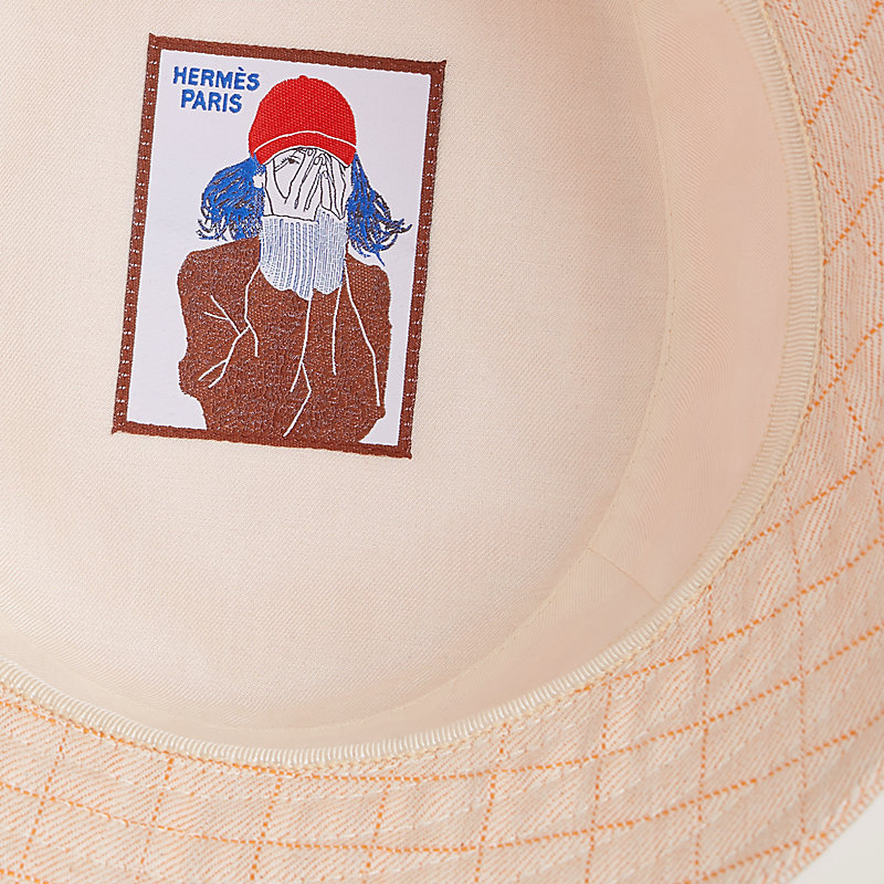 Laure Denim bucket hat