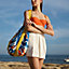 View: Worn, Le Chant des Cigales beach bag