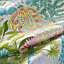 Le Jardin des Peintres scarf 70, View: Detail, detail, view 3 of 3