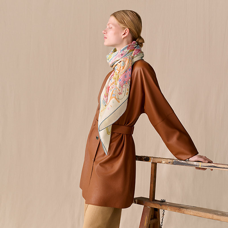 Le Monde d'Hermès shawl 140