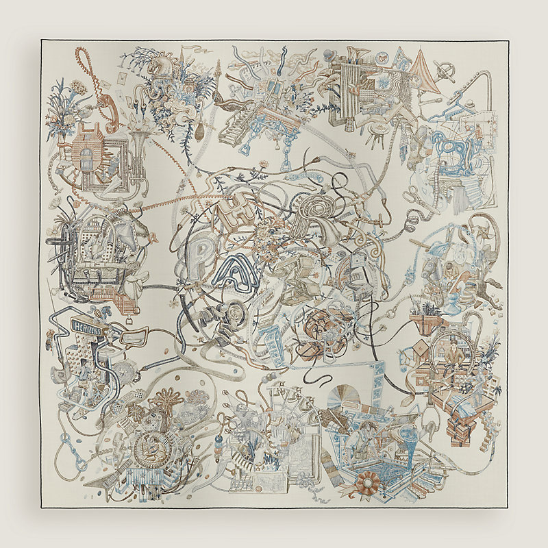 Le Monde d'Hermès shawl 140