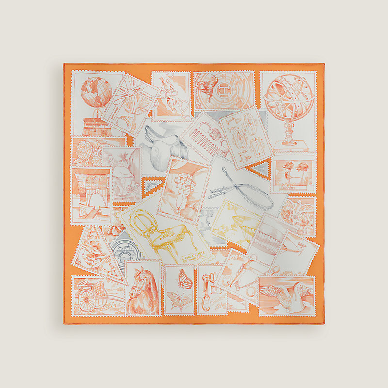 Le Philateliste du Faubourg Detail scarf 45