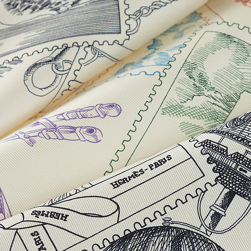 Le Philateliste du Faubourg Detail scarf 45