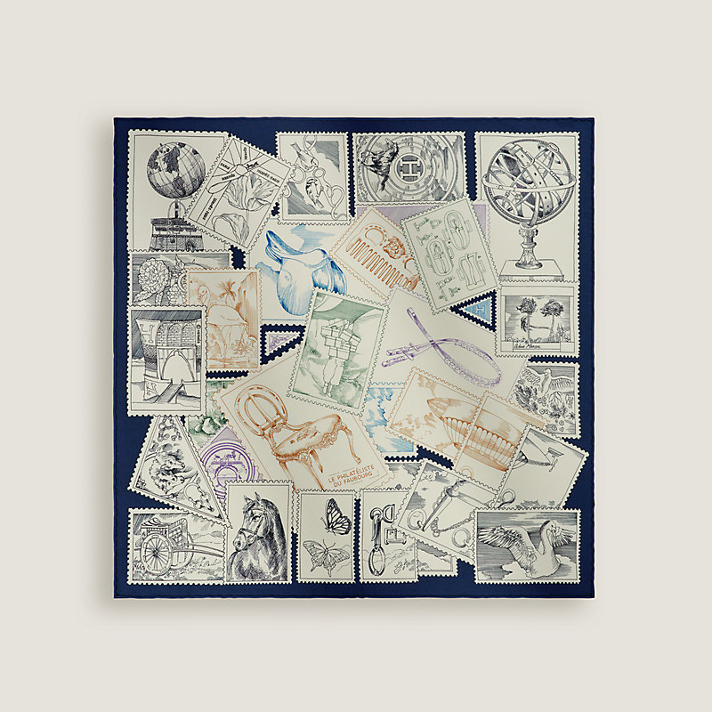 Le Philateliste du Faubourg Detail scarf 45