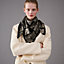 Le Philateliste du Faubourg embroidered scarf 90, view 1 of 4