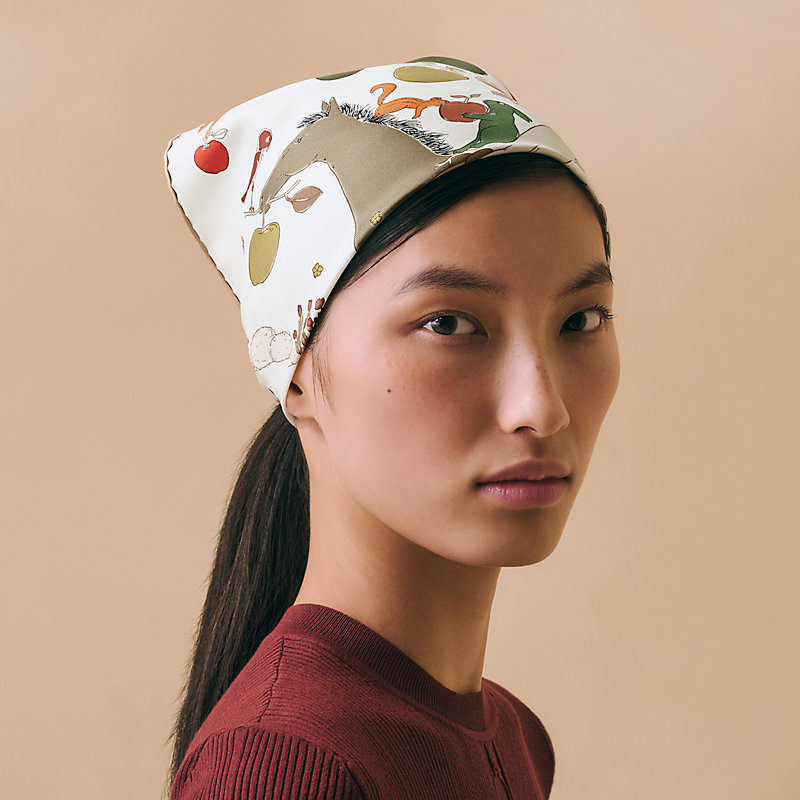 Le Pommier Sellier scarf 45, View: , view 3 of 4