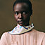 Le Pommier Sellier scarf 45, View: Worn, worn, view 2 of 3