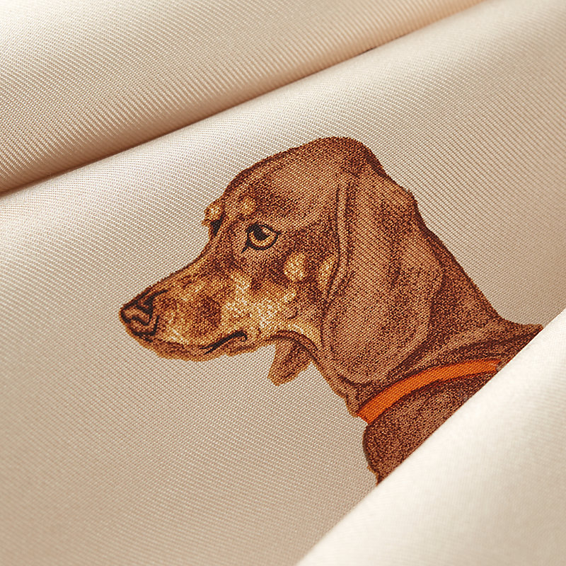Les Bassets scarf 45