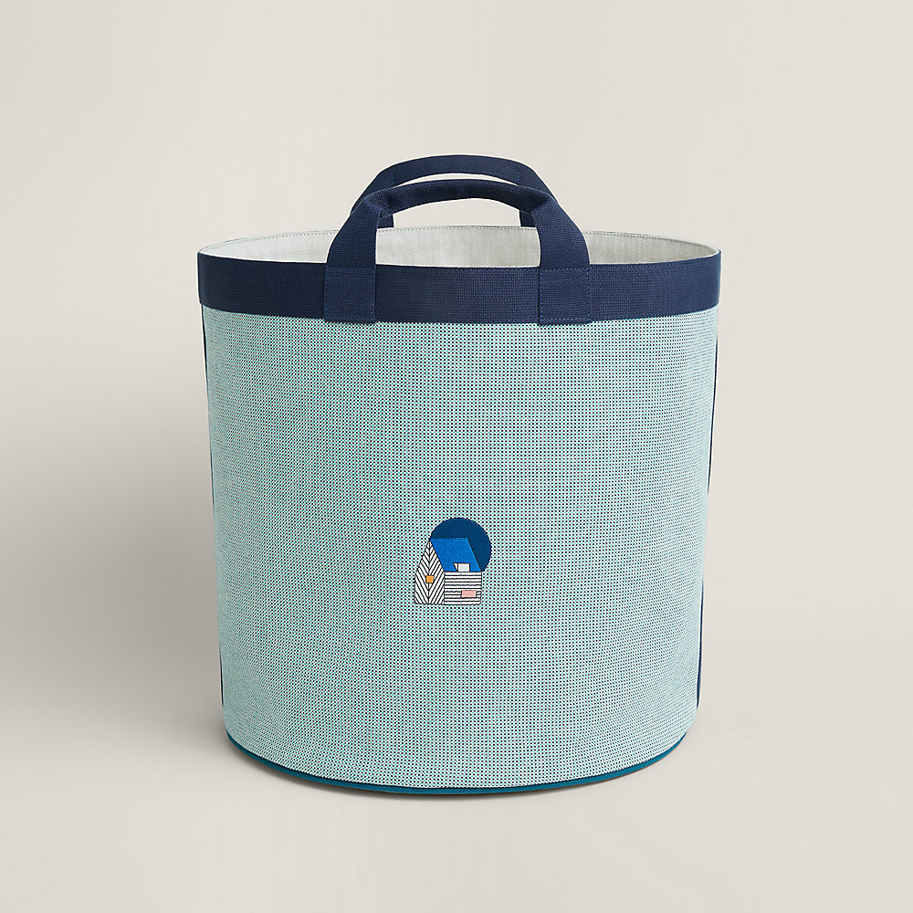 KECH LeS ESSENTIELS＞OVAL HANDLE BASKET S（Les Cabanes Basket  