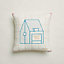 View: front, Les Cabanes pillow