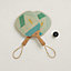 View: front, Les Cabanes set of 2 beach rackets