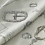 Les Chevaux Dechaines embroidered scarf 140, view 3 of 4