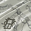 Les Chevaux Dechaines embroidered scarf 140, view 4 of 4