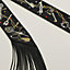 Les Cles a Pois leather fringes Twilly, View: Detail, detail, view 2 of 2
