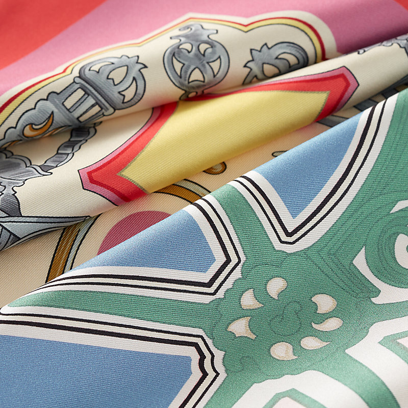 Les Eperons double face scarf 90