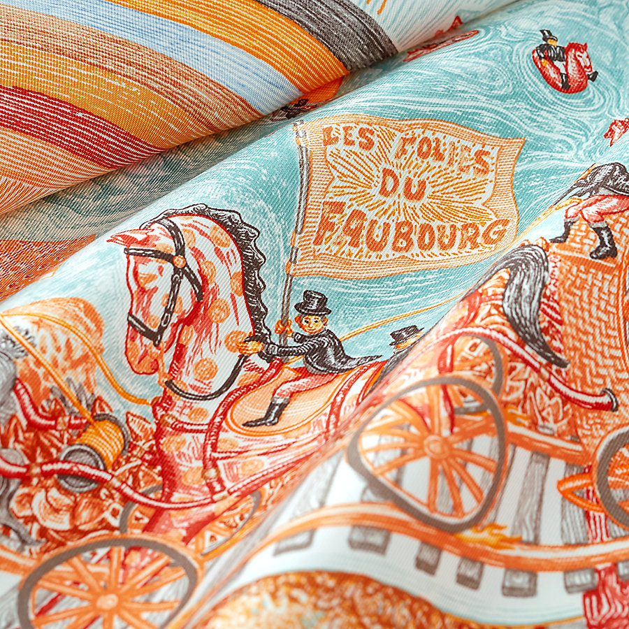 Les Folies du Faubourg scarf 90