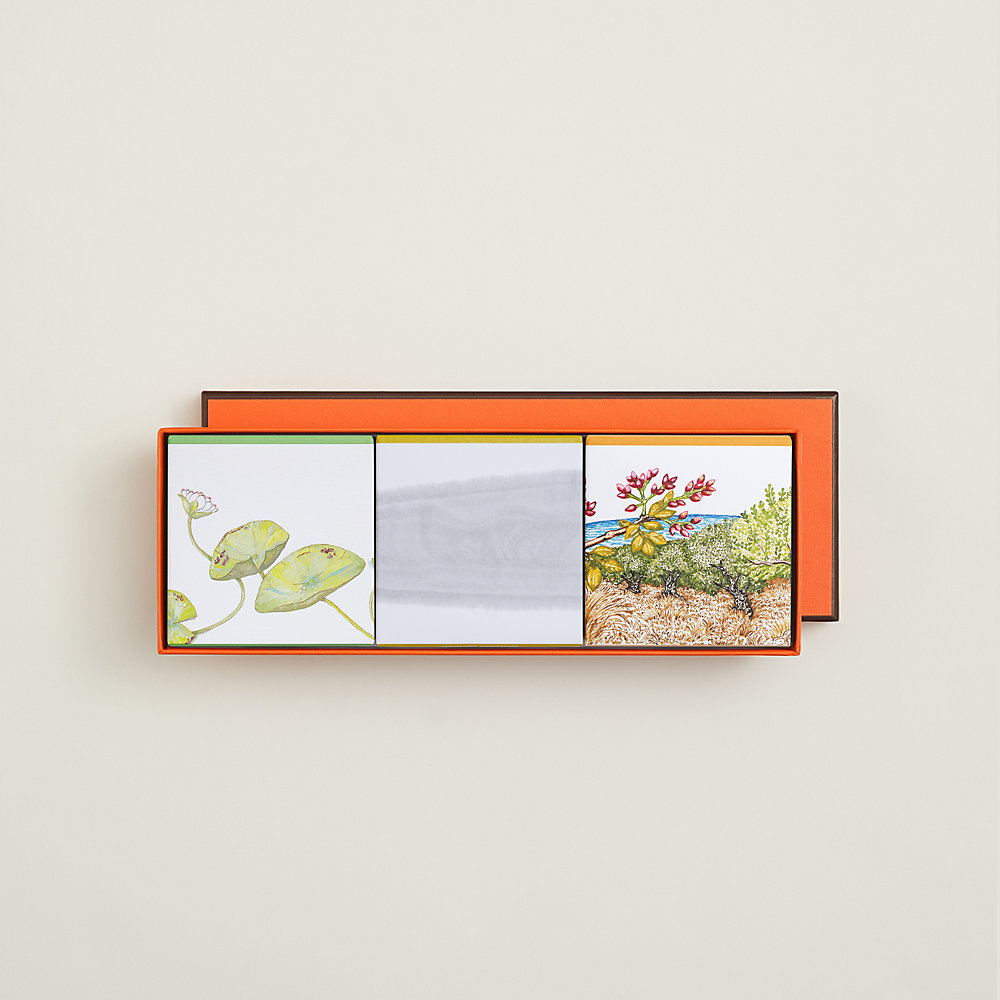 流行り の ブランド  Jardins Les 3 China Mainland Hermès | g 300 - set gift soaps バス・洗面所用品