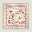 View: Flat, Les Mustangs Marble Silk scarf 90