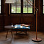 Les Necessaires d'Hermès "carre d'assise" low stool, medium model 85, View: Worn, worn, view 2 of 2