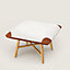 Les Necessaires d'Hermès “carre d'assise”方凳，高款65, 视图: 图片：产品佩戴, worn, 当前为第1张（共3张）