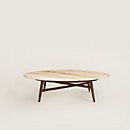 View: Worn, Les Necessaires d'Hermès satellite coffee table, large model