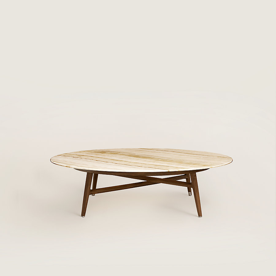 Les Necessaires d'Hermès satellite coffee table, large model