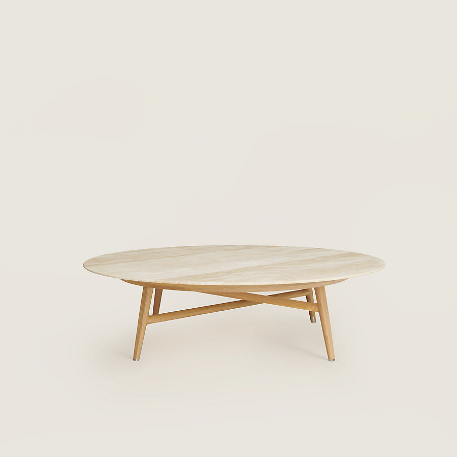 Les Necessaires d'Hermès satellite coffee table, large model