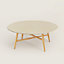 Les Necessaires d'Hermès satellite coffee table, medium model, View: Worn, worn, view 1 of 2