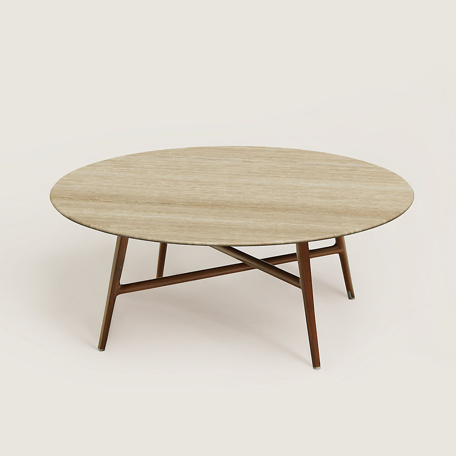 Les Necessaires d'Hermès satellite coffee table, medium model