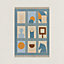 View: Flat, Les Objets du Faubourg blanket