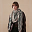 View: Worn, Les Roues de Phaeton Bandana shawl 140